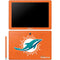 NFL Miami Dolphins Distressed- Orange Galaxy Book 12in Skin